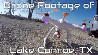 Drone Video Over Lake Conroe Texas