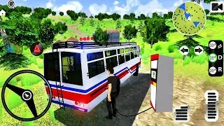 Extreme Offroad Bus Simulator Game - Indian Best Bus Driving - Android Gameplay #viral #viralvideo 