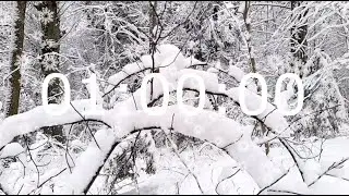 60 Minute Winter Timer with Beautiful, Calm and Relaxing Music