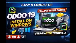How to Set Up Odoo 19 Using PyCharm on Windows