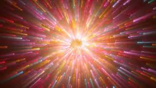 Abstract Spiral Tunnel Glowing Magical Particles&nbsp;VJ Loops