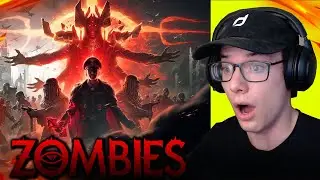 Call of Duty Vanguard Zombies Official Gameplay Trailer REACTION! ( Vanguard Zombies Reveal Trailer)