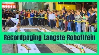 Recordpoging langste robottrein 2024  - Spoorwegmuseum
