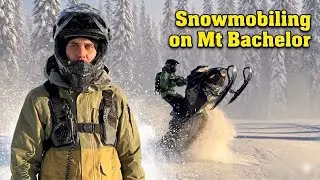We Sent It WAY Too Hard&hellip;Wheelies, Wrecks & Wild Powder (snowmobiling) #snowmobile #wheelie #crash