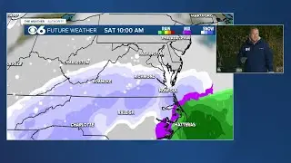 Temps in 20s and 30s; eyes on potential weekend nor'easter
