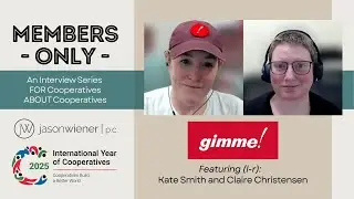Members Only: Jason Wiener interviews  Kate Smith and Claire Christensen (Gimme! Coffee)