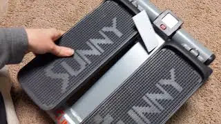 Sunny Mini Stepper with Exercise Bands Unboxing
