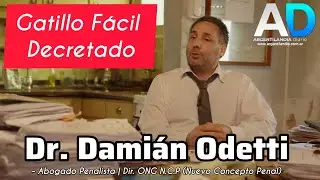 ▪︎ Dr. DAMIAN ODETTI &ndash; Exclusivo de Argentilandia Diario &ndash; GATILLO F&Aacute;CIL DECRETADO &ndash;