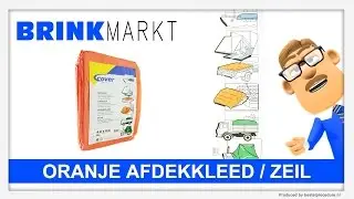 Afdekkleed oranje | Brinkmarkt.nl