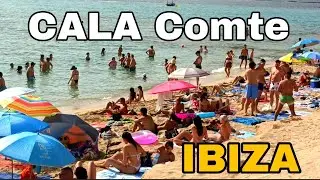 Cala Comte Beach 🏖️: Incredibly Beautiful Beach in Ibiza|Top Tourist Destination in Balearic|Playa🏝️