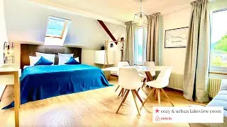cozy & urban lakeview room by Maja, airbnb