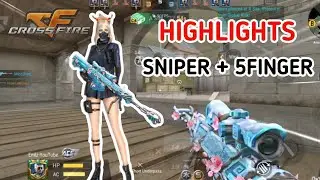 HIGHLIGHTS GAMEPLAY 5 FINGER GYRO BARRETT M82A1 - WINTERS AHPLA | OFFICIAL 
