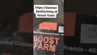 Nutricell Boost Farm untuk semua jenis ternak. Info lanjut baca deskripsi pada video.