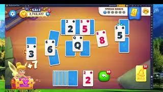 Disney Solitaire Level 271 Completed | Toy Story Scene | Epic Mode | F2P Strategy Walkthrough