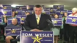 Tom Wesley Announcement