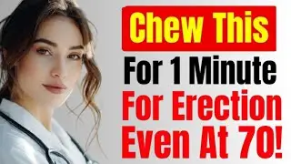 Chew This for 60 Seconds to Improve Erections Naturally After 50!