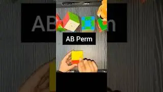 Right way to do AB Perm📈 #rubikscube #cubing
