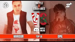 OME vs HAROON | Battle Of Countries MAR vs TUN | TOP 16