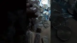 5 rupees B unc coin with pcm