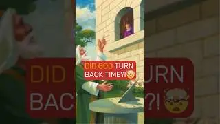 Did God turn back time?! 🤯⏳#god #jesus #shorts #fyp #bible #biblestories