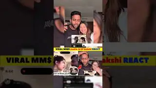 Justin D&rsquo;Cruz and Sakshi Shrivas React After Viral &lsquo;Leaked MMS&rsquo; 😱🤯