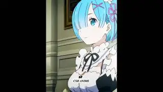 Rem sneeze😍(THIS ANIME CAN HAS VIOLENT SCENES)!⚠️#anime #edit #rezero #rem #sakurasqd #tokamisquad