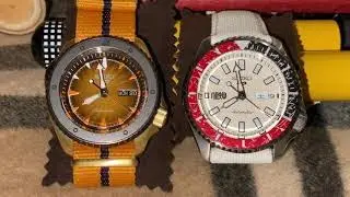 Seiko Naruto vs Seiko Street Fighter Japan Edition Ryu