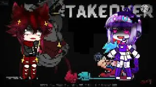 ⚛TAKEOVER 🔯but my OCC characters sings it |FNF| ||Gacha Club || Special 1k SUB