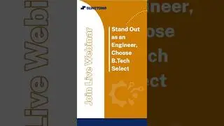 🚀Regular B.Tech vs. B.Tech Select Powered by Sunstone🎓FREE Webinar📢#shorts #sunstone #btechwebinar