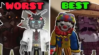 RANKING ALL The Mrs. P Rally SKINS from WORST To BEST In PIGGY!! | [Roblox]