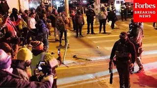 Protests Break Out In Minneapolis After Federal Agents Shoot Man During Arrest