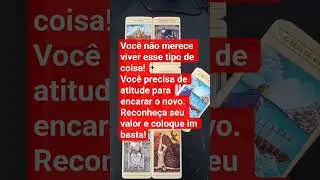 COLOQUE UM BASTA NISSO! #previs&atilde;o #tarot #previsaodomes #taro #tarosignos #signos #baralhocigano
