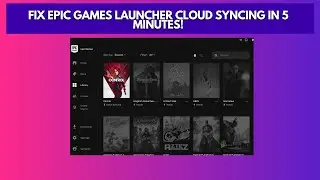FIX Epic Games Launcher Cloud Syncing in 5 MINUTES!