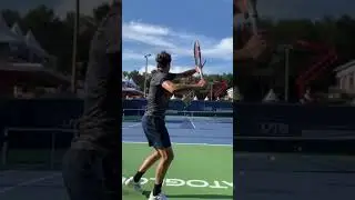 Entrenamiento de Dominic Thiem | Court Level View