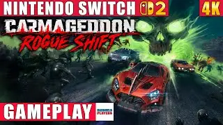 Carmageddon: Rogue Shift Nintendo Switch 2 Gameplay in 4K