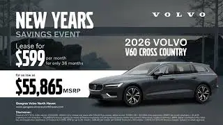 Explore More This Year&mdash;2026 Volvo V60 Cross Country Lease Offers