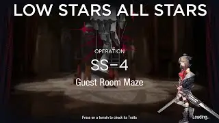 【Arknights】SS-4 Low Rarity Guide