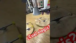 Uno de cada 10 fingerboarders te sorprender&aacute; con su elecci&oacute;n 😱✌️🛹 #fingerboard #techdeck #skate