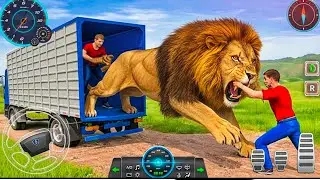 Real Animal Cargo Truck Driving 3D - Offroad Driving Wild Animal Transport  - Android Gameplay