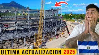 ULTIMO AVANCE DEL MEGA ESTADIO EL Salvador 2025 - TRABAJAN TODO DICIEMBRE