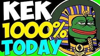 KEK COIN 100% PRICE JUMP TODAY!!! (KEKE TOKEN 100X GEM)
