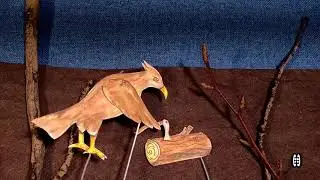 Sansankroma - The Tale of Hawk & Hen Puppetry