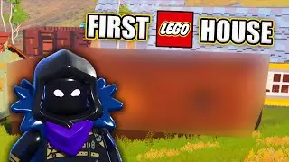 MAKING MY FIRST LEGO HOUSE! 🏠 FT. @countryslife
