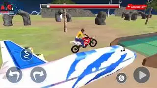 Ramp Motorbike stunt;Impossible bike stunt android game 2020:ABC WALKTHROUGH: