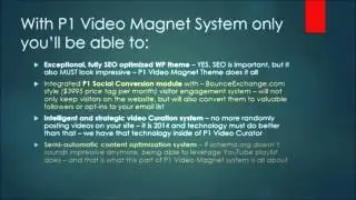 SEO software - P1 Video Magnet System Enterprise