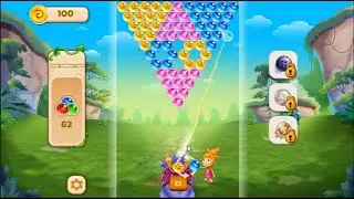 Puzzle game bubble age pop instant score 119