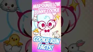 Marshmallow Bunny Cookie Facts! #Shorts #CookieRun #CookieRunKingdom #CRK #Facts #FunFacts
