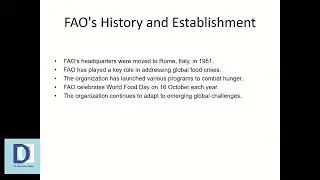 Understanding FAO A Comprehensive Guide to the Food and Agriculture Organization