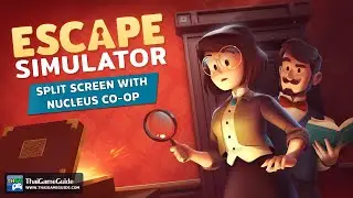 How to play Escape Simulator in Split Screen on PC via Nucleus Co-op with 2 Mice & 2 Keyboards