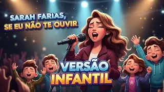 Se Eu Não Te Ouvir (versão infantil / cover – Sarah Farias | Com Letra +  MK Music coral infantil